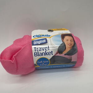 Cloudz Travel Blanket One Size Pink